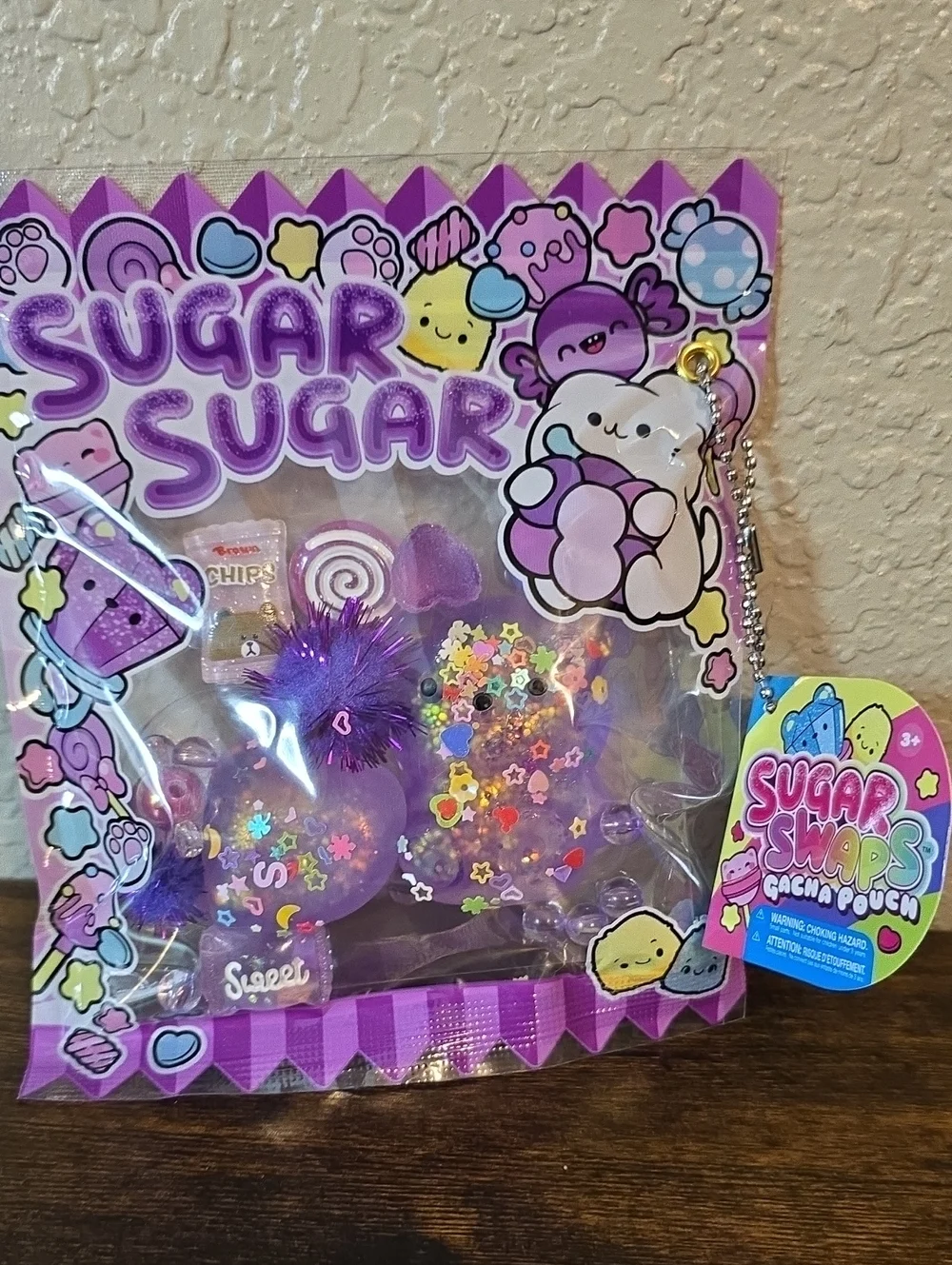 Purple Sugar Swaps Gacha Pouch
